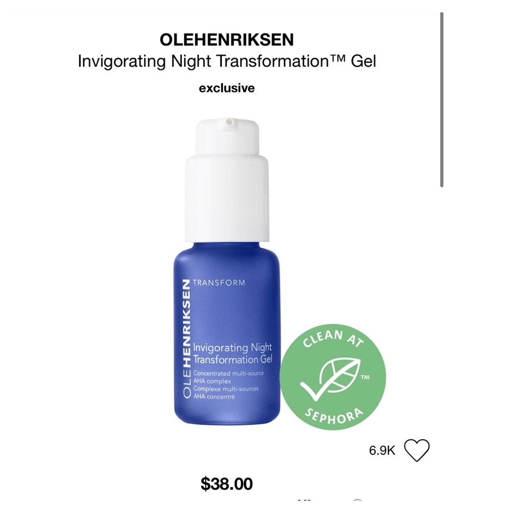 OLEHENRIKSEN Invigorating Night Transformation Gel